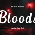 Bloods Font - Featured Image