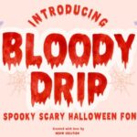 Bloody Drip Font - Featured Image
