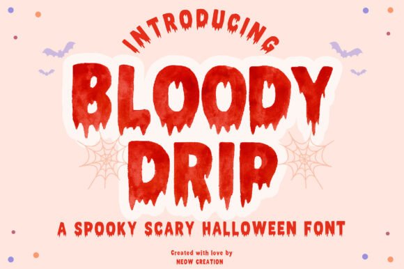 Bloody Drip Font - Featured Image