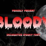 Bloody Font - Featured Image