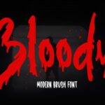 Bloody Font - Featured Image