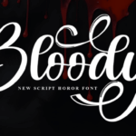 Bloody Font - Featured Image