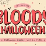 Bloody Halloween Font - Featured Image