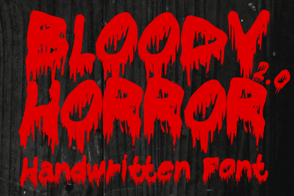 Bloody Horror 2.0 Font - Featured Image