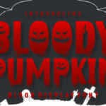 Bloody Pumpkin Font - Featured Image