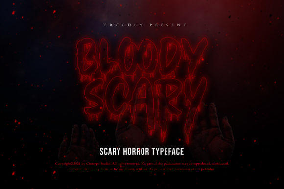 Bloody Scary Font - Featured Image