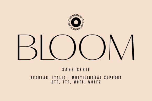 Bloom Font - Featured Image