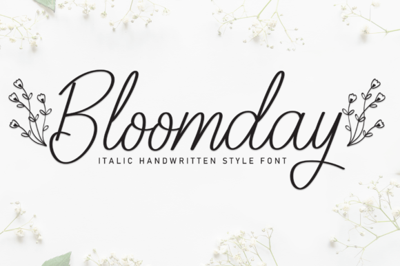 Bloomday Font - Featured Image
