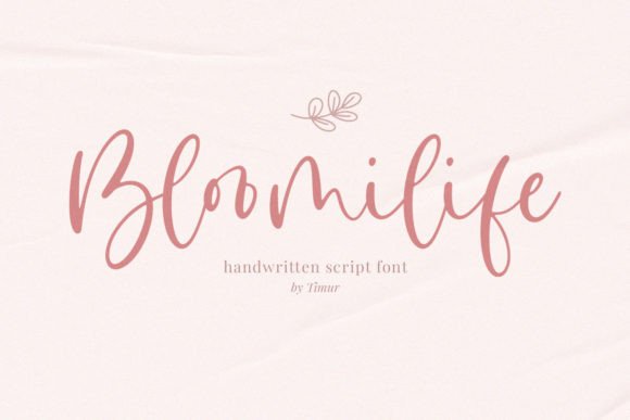 Bloomilife Font - Featured Image