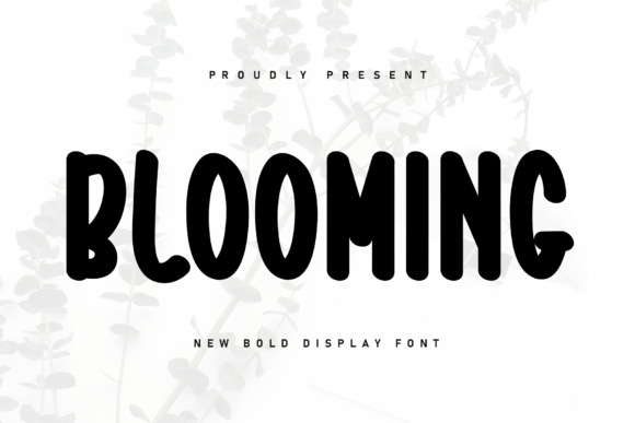 Blooming Font - Featured Image