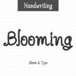Blooming Font - Featured Image