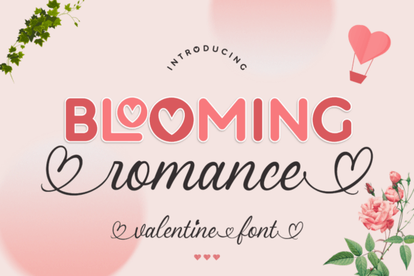 Blooming Romance Duo Font - Featured Image