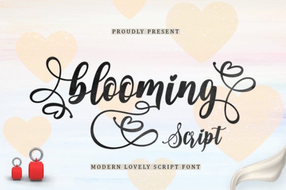 Blooming  Font - Featured Image