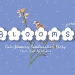 Blooms Font - Featured Image