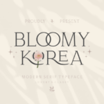 Bloomy Korea Font - Featured Image