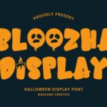 Bloozha Display Font - Featured Image