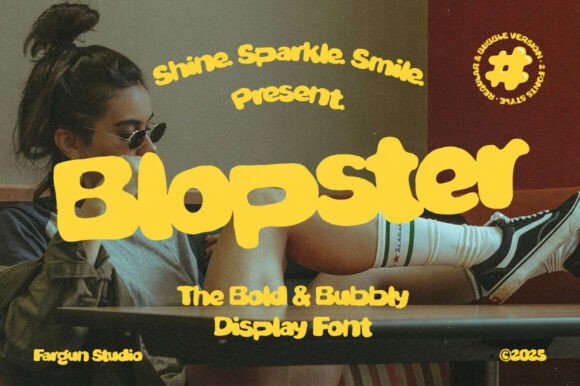 Blopster Font - Featured Image