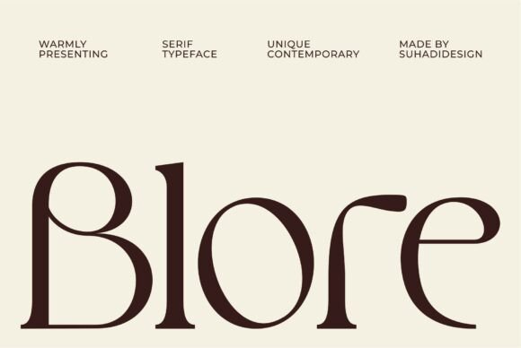 Blore Font - Featured Image
