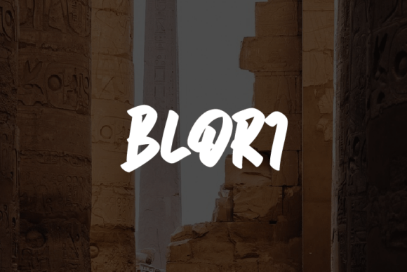 Blori Font - Featured Image