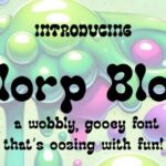 Blorp Blop Font - Featured Image