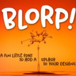 Blorp! Font - Featured Image
