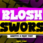 Blosh Swors Font - Featured Image
