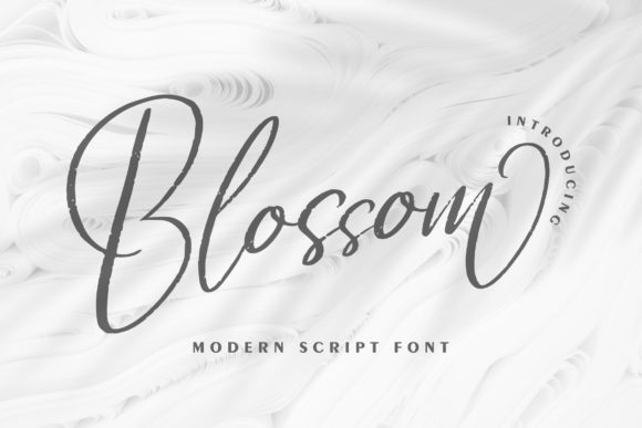 Blossom Font - Featured Image