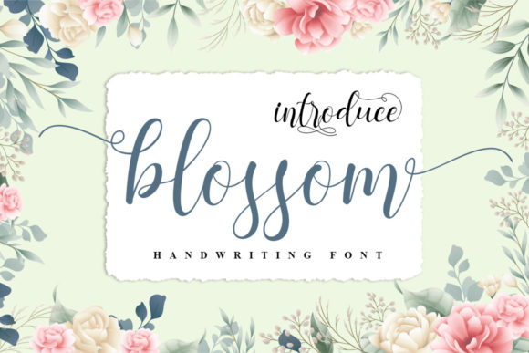 Blossom Font - Featured Image