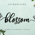 Blossom Font - Featured Image