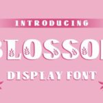Blossom Font - Featured Image