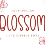 Blossom Font - Featured Image