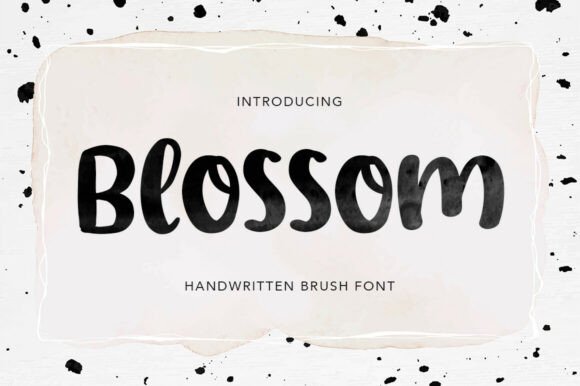 Blossom Font - Featured Image