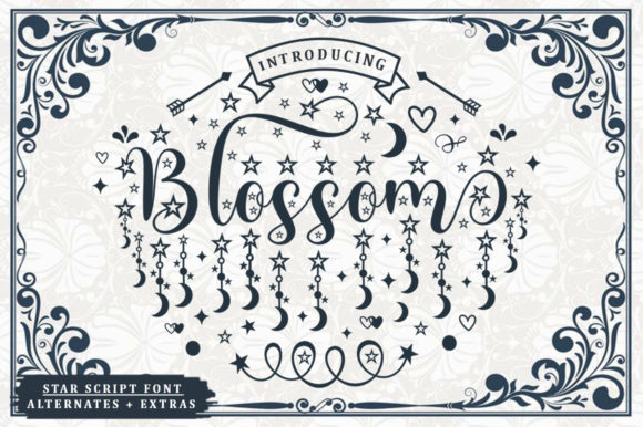 Blossom Font Font - Featured Image