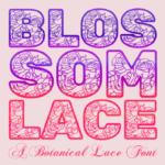 Blossom Lace Font - Featured Image