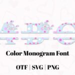 Blossom Monogram Blue Font - Featured Image