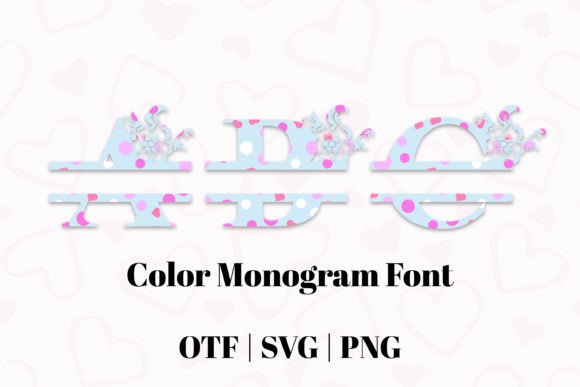 Blossom Monogram Blue Font - Featured Image