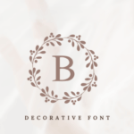 Blossom Monogram Font - Featured Image