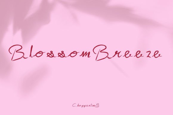 Blossombreeze Font - Featured Image