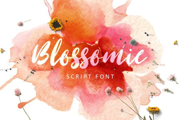 Blossomie Font - Featured Image