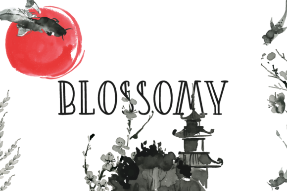 Blossomy Font - Featured Image