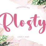 Blosty Font - Featured Image
