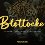 Blottocke Font - Featured Image