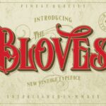 Bloves Font - Featured Image