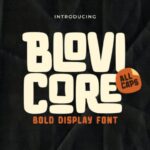 Blovi Core Font - Featured Image
