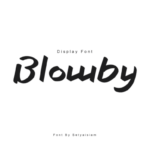 Blowby Font - Featured Image