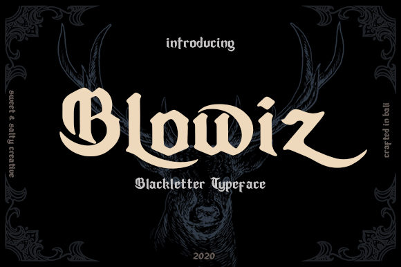 Blowiz Font - Featured Image