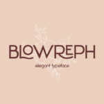 Blowreph Font - Featured Image