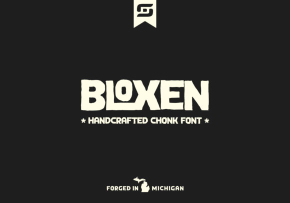 Bloxen Font - Featured Image
