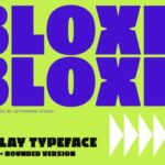 Bloxie Font - Featured Image