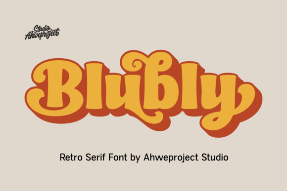 Blubly Font - Featured Image